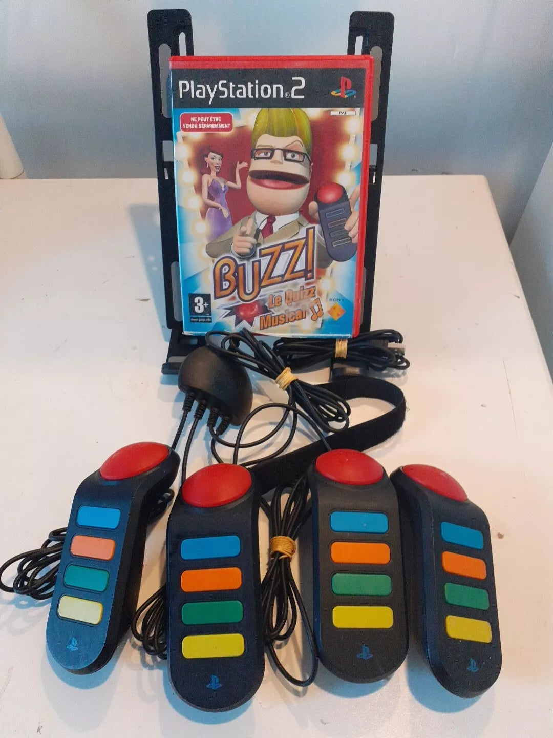 jeu BUZZ! LE QUIZZ MUSICAL PS2 PLAYSTATION 2 PAL sony