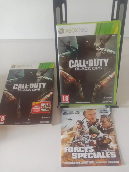 Call of Duty black OPS XBOX 360 Microsoft PAL FR COMPLET