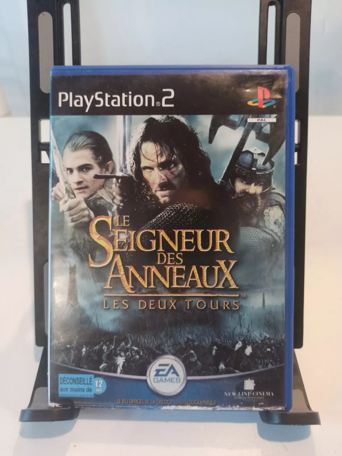 jeu Le seigneur des anneaux les deux tours playstation 2 PAL PS2 sony