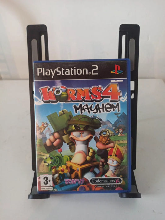 jeu Worms 4 Mayhem PlayStation 2 PS2 PAL sony