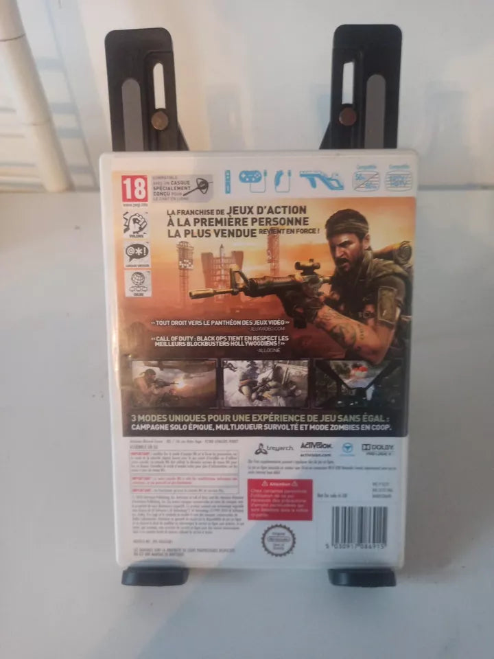 Jeu nintendo Wii CALL OF DUTY : BLACK OPS complet avec notice pal