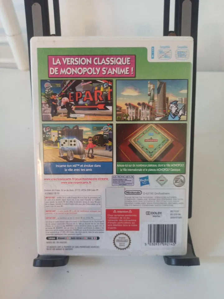 jeu Monopoly Streets Nintendo Wii PAL