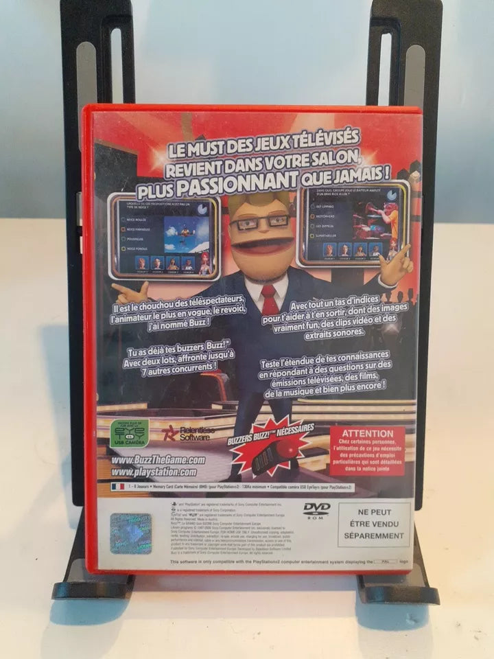 Jeu Buzz! Le grand Quiz PlayStation 2 PS2 sony pal