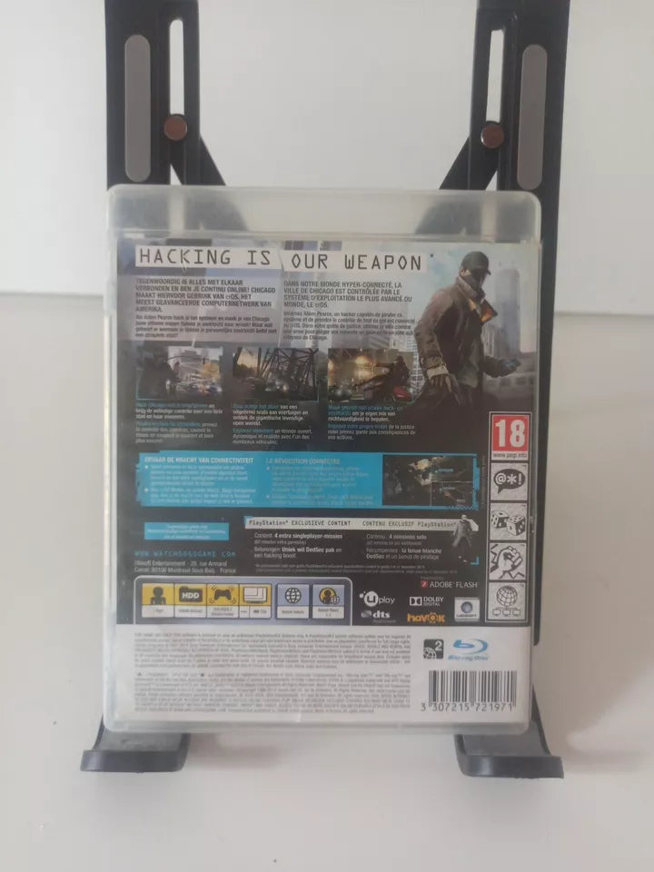 Jeu WATCH DOGS playstation 3 ps3 sony pal