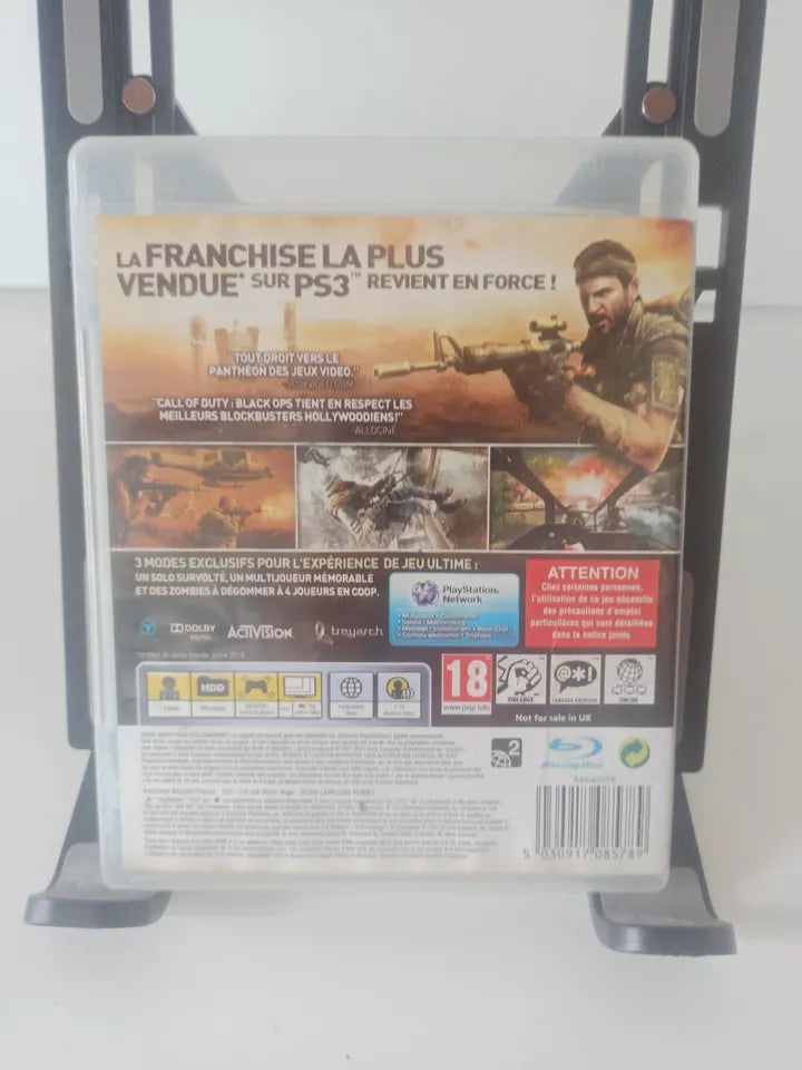 jeu call of duty black ops playstation 3 ps3 sony pal